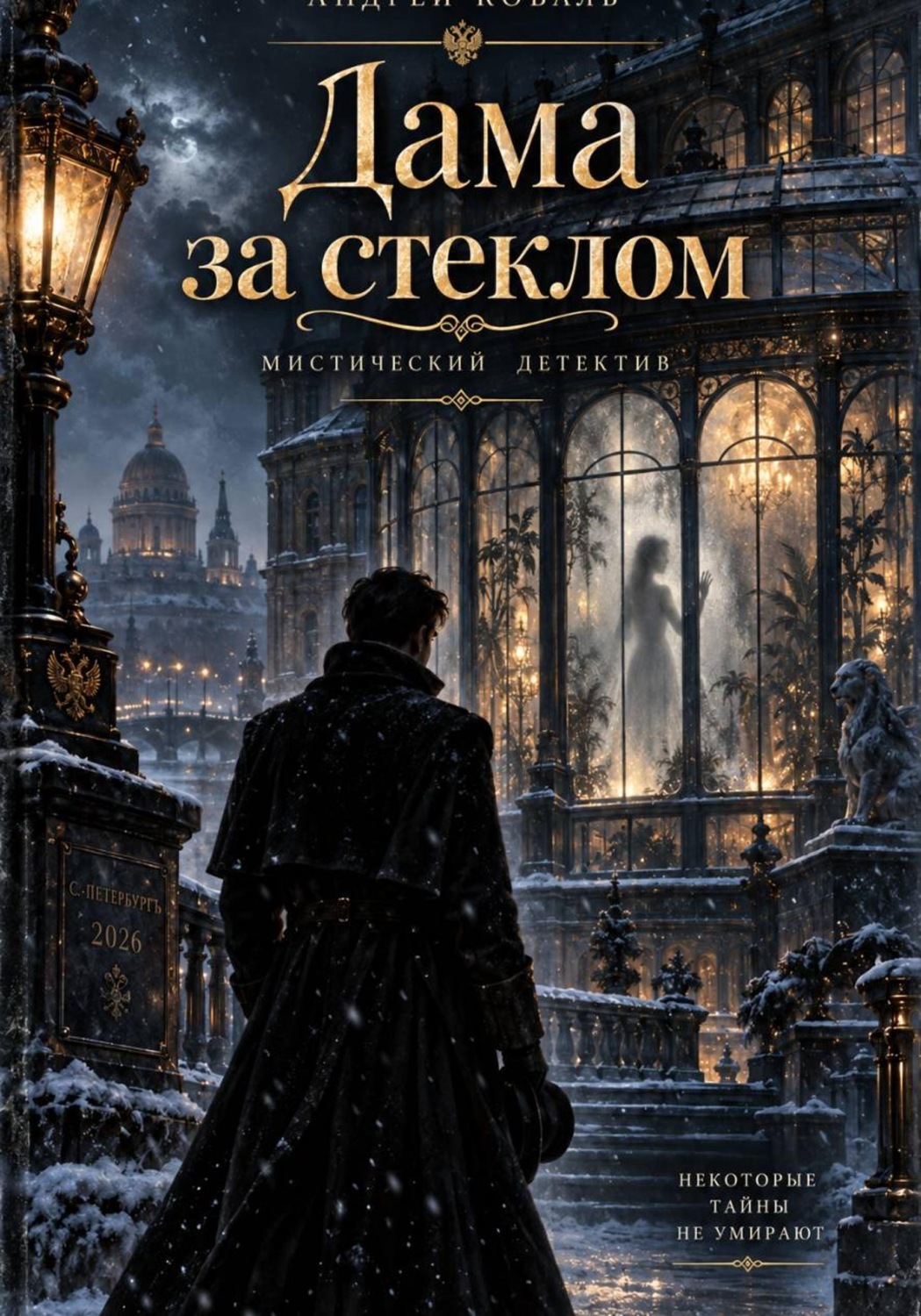 Обложка книги «Дама за стеклом»