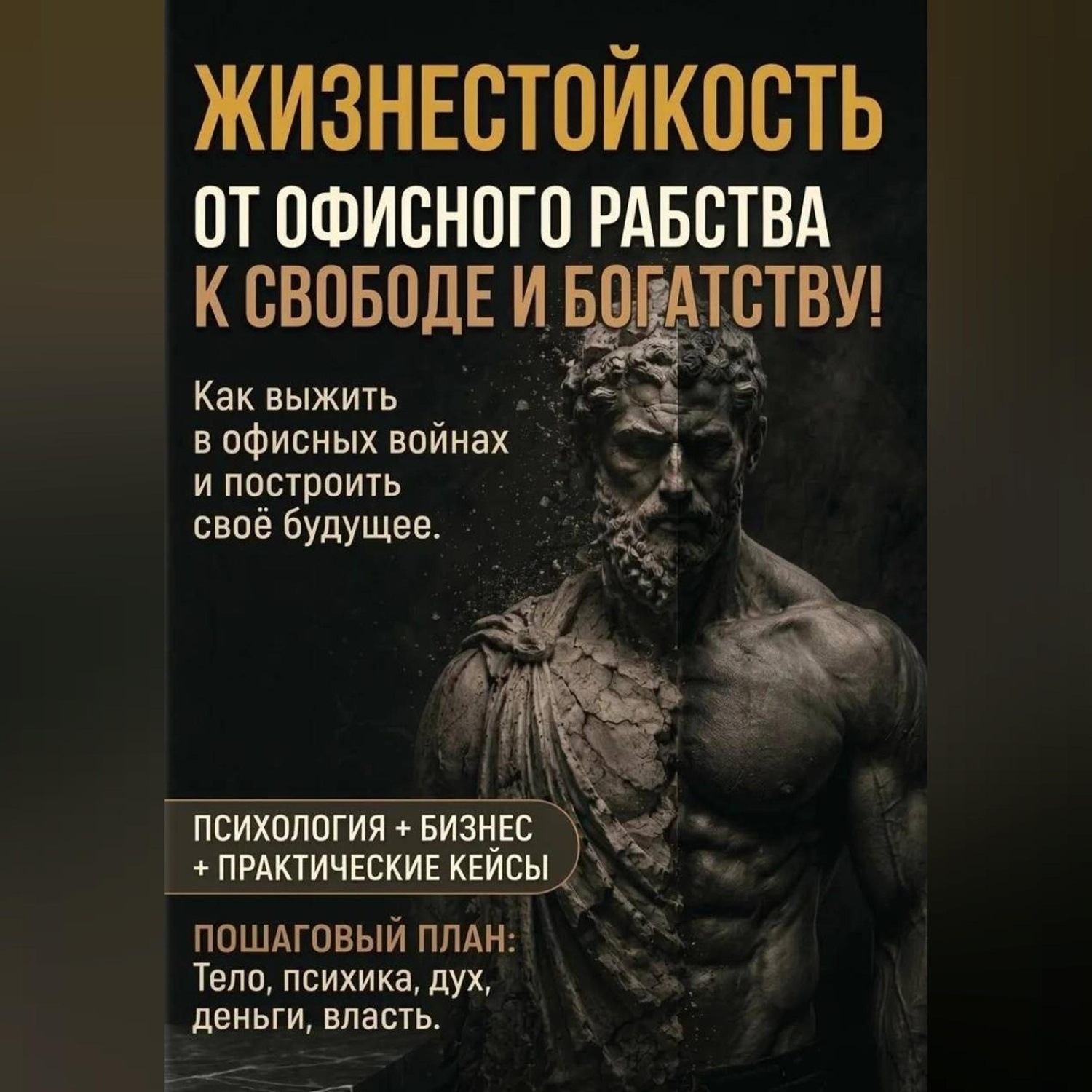 Обложка книги «Жизнестойкость: от офисного рабства к свободе и богатству!»