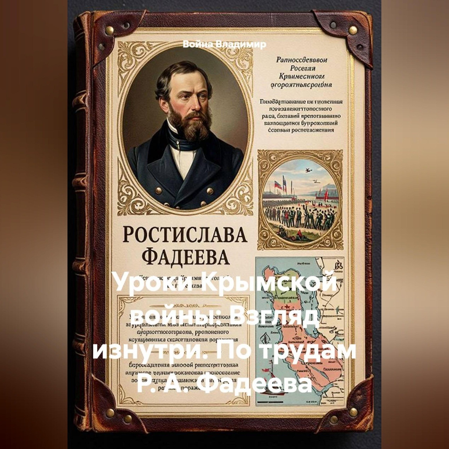 Обложка книги «Уроки Крымской войны: Взгляд изнутри. По трудам Р. А. Фадеева»