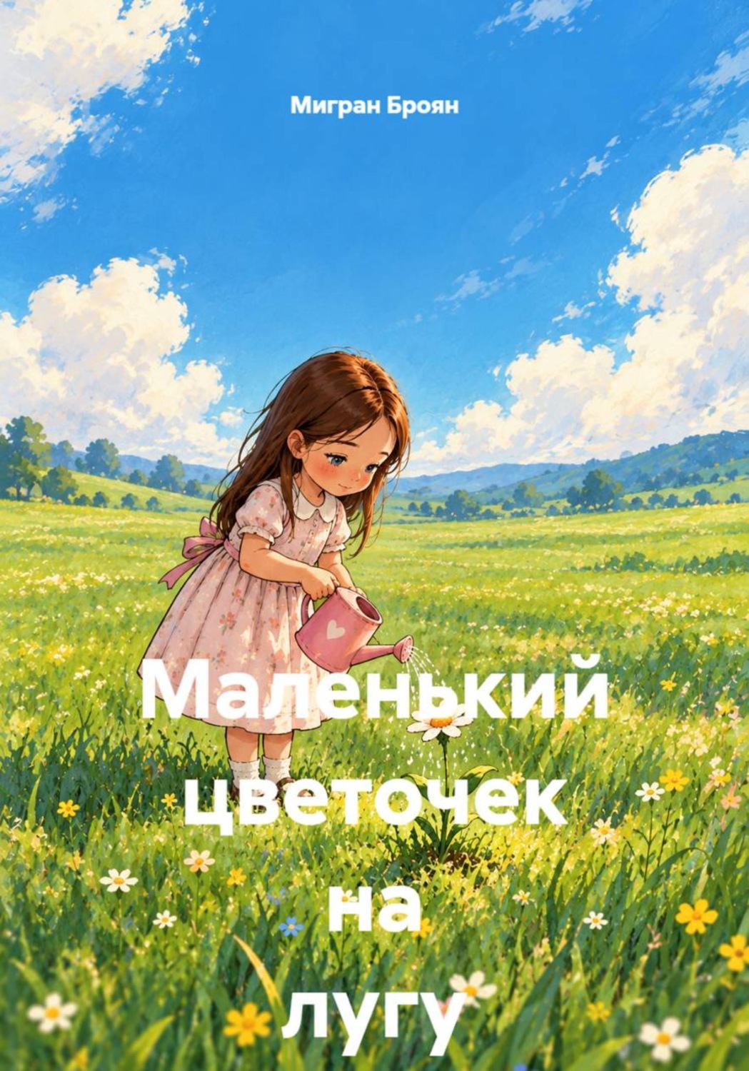 Обложка книги «Маленький цветочек на лугу»