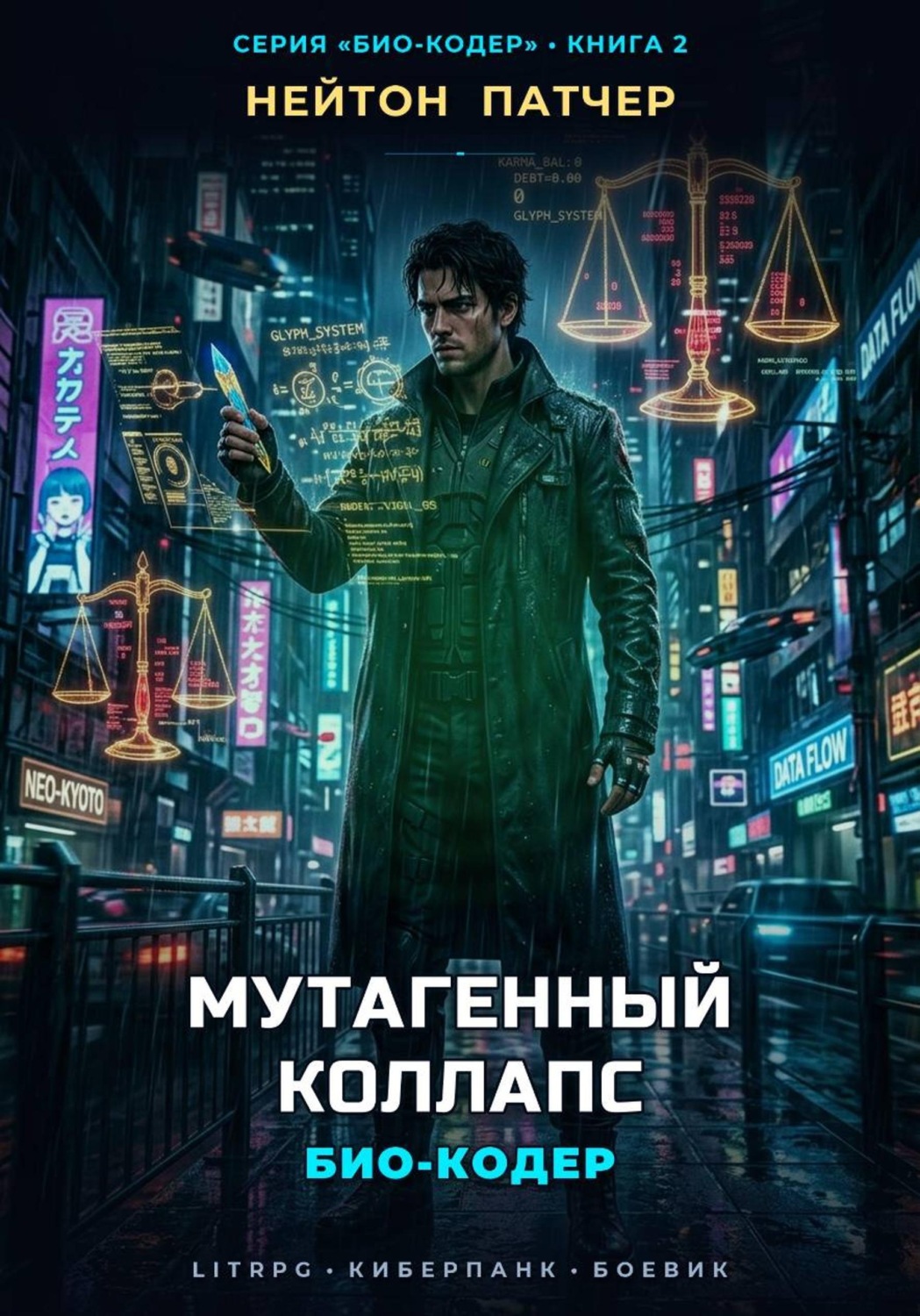 Обложка книги «Био-Кодер: Мутагенный Коллапс»