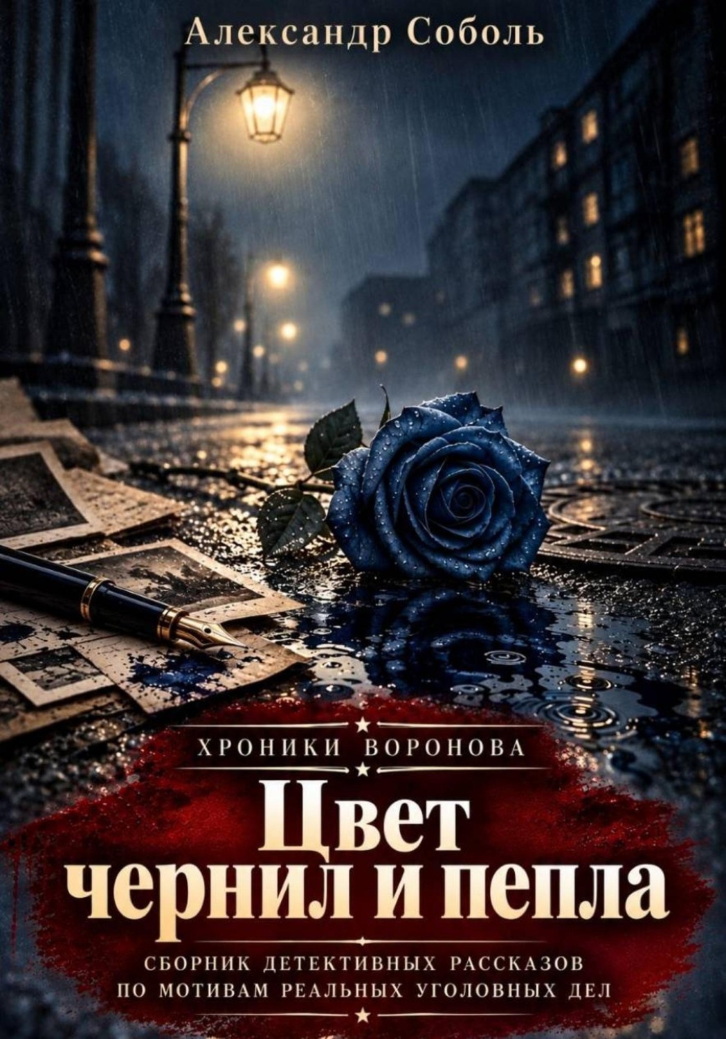 Обложка книги «Цвет чернил и пепла»