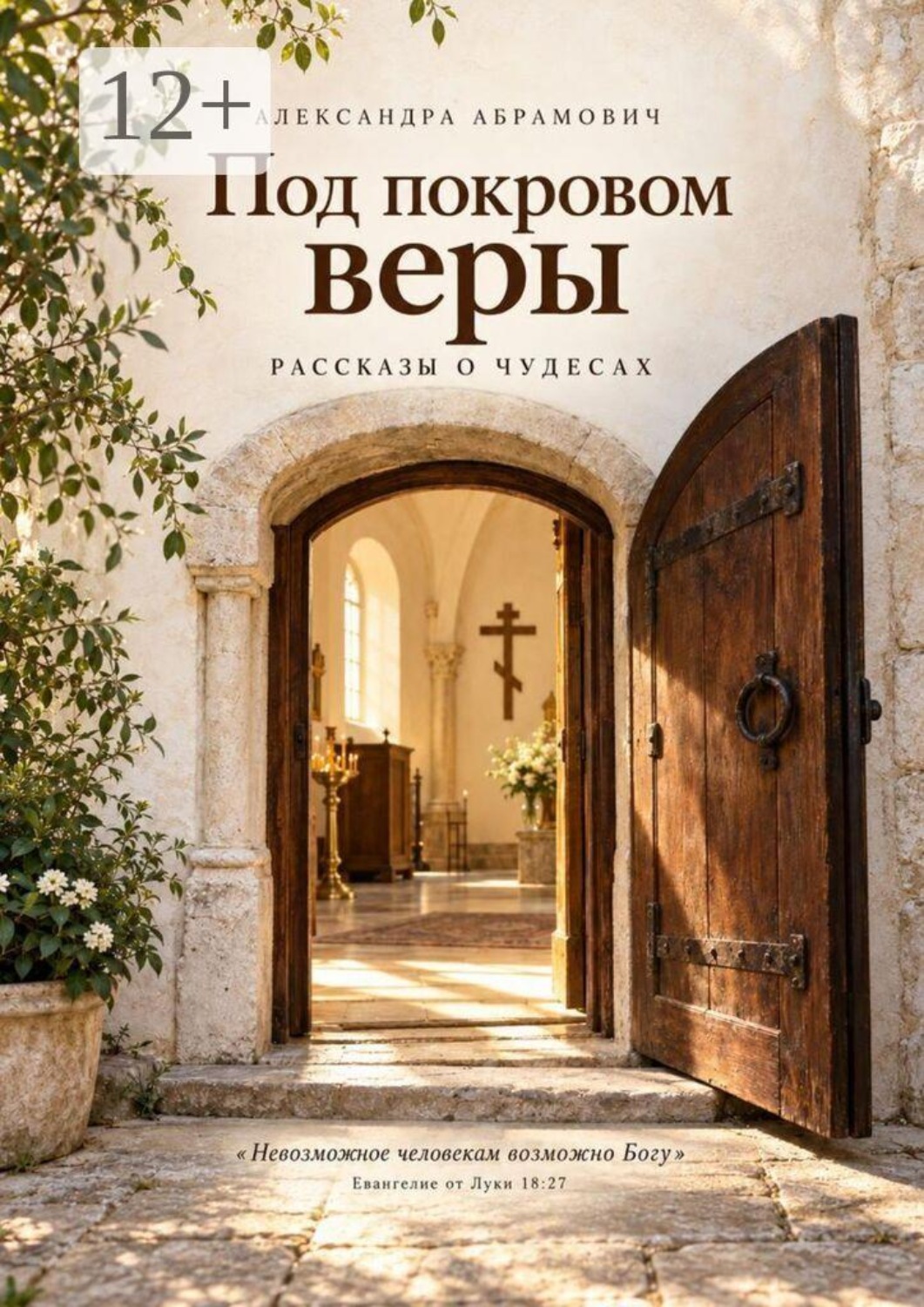 Обложка книги «Под покровом веры. Рассказы о чудесах»