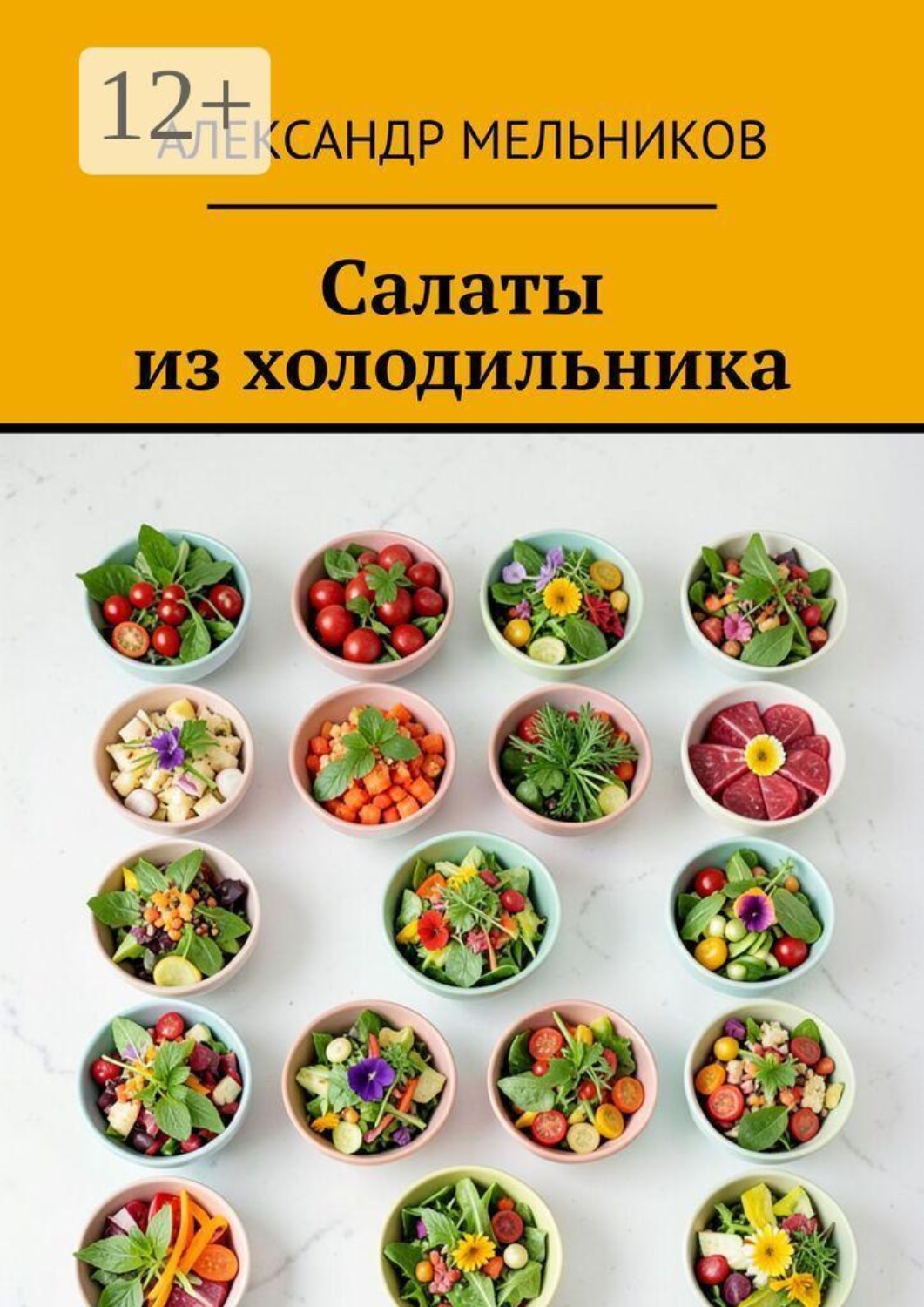 Обложка книги «Салаты из холодильника»