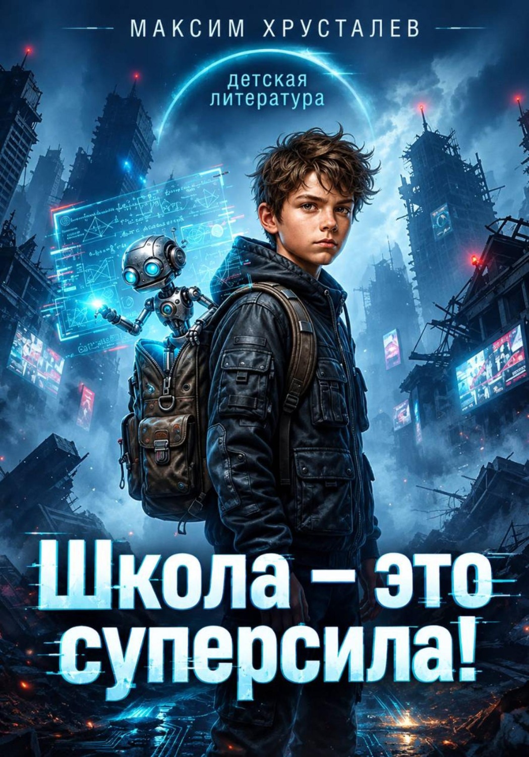 Обложка книги «Школа-супер сила»