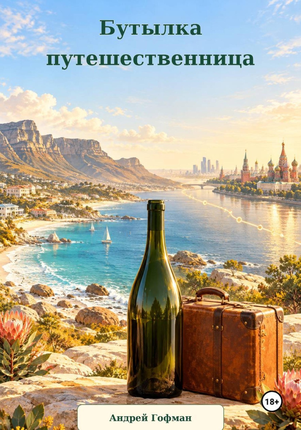 Обложка книги «Бутылка путешественница»