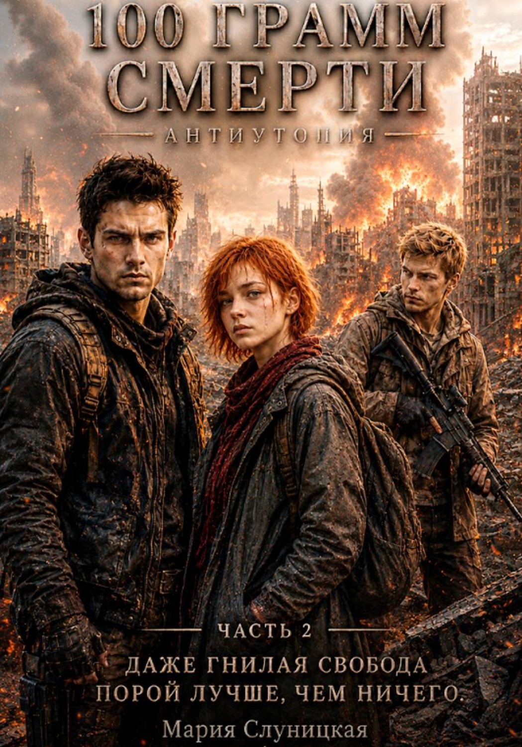 Обложка книги «100 грамм смерти»
