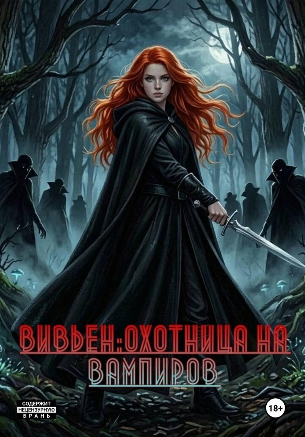 Обложка книги «Вивьен: Охотница на вампиров»