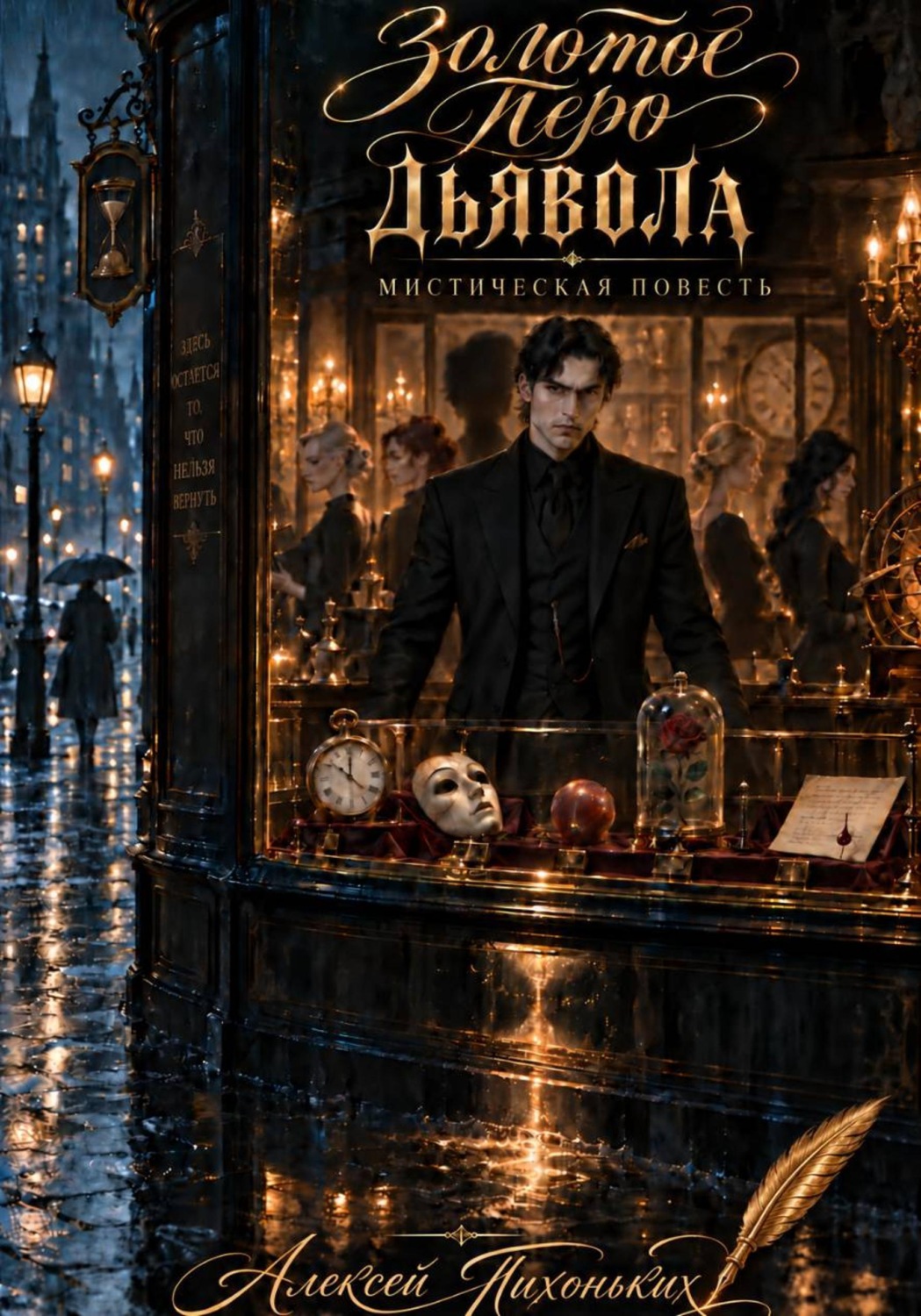 Обложка книги «Золотое перо дьявола»