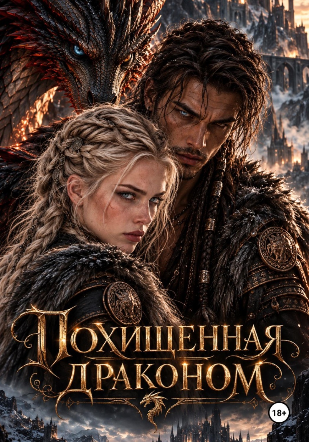 Обложка книги «Похищенная драконом»