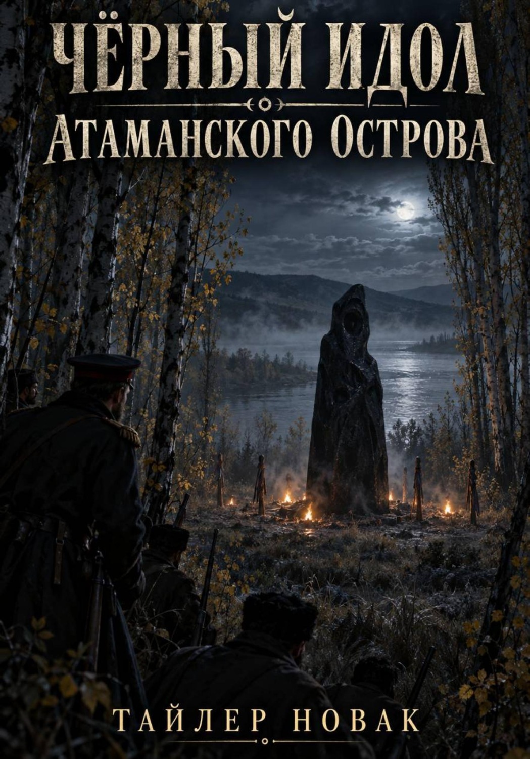 Обложка книги «Чёрный Идол Атоманского Острова»