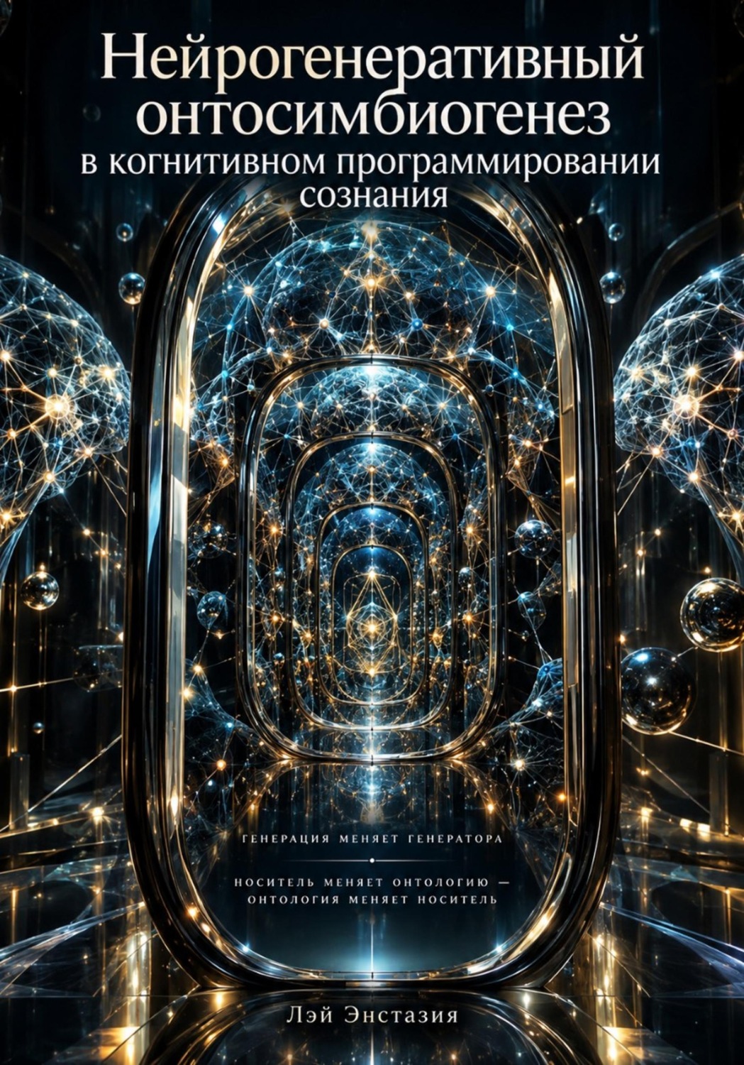 Обложка книги «Нейрогенеративный онтосимбиогенез в когнитивном программировании сознания»