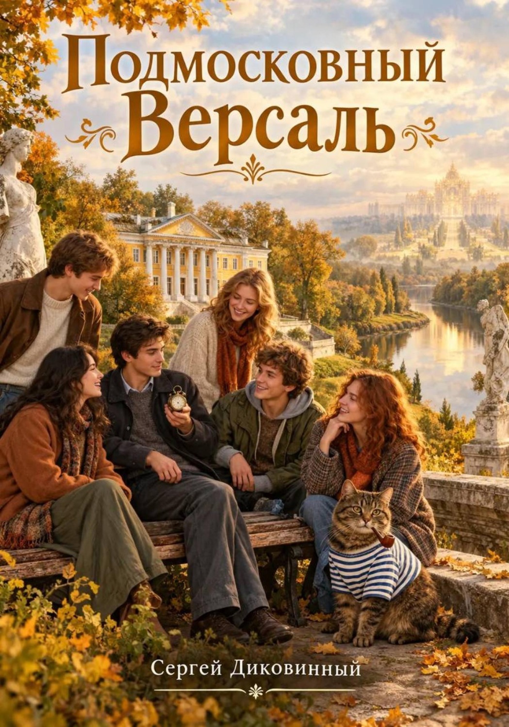 Обложка книги «Подмосковный Версаль»