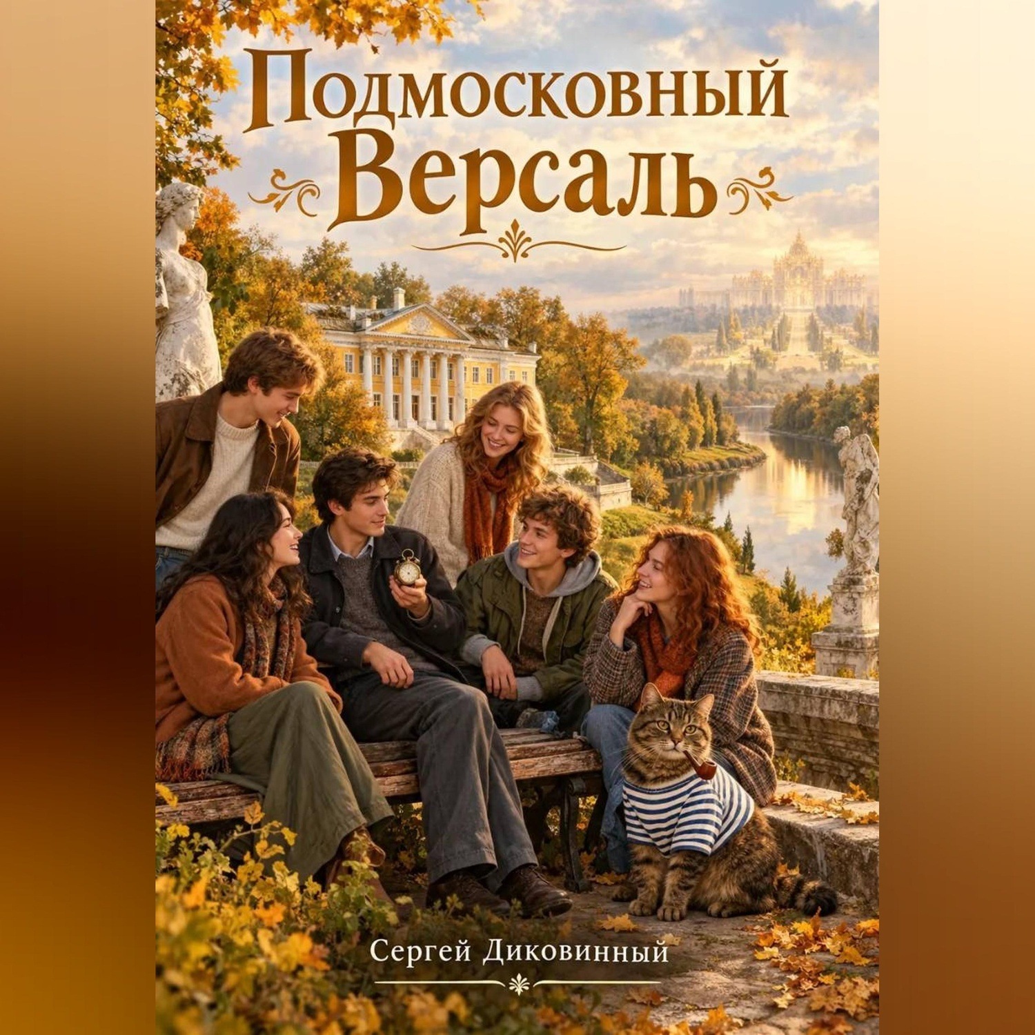 Обложка книги «Подмосковный Версаль»