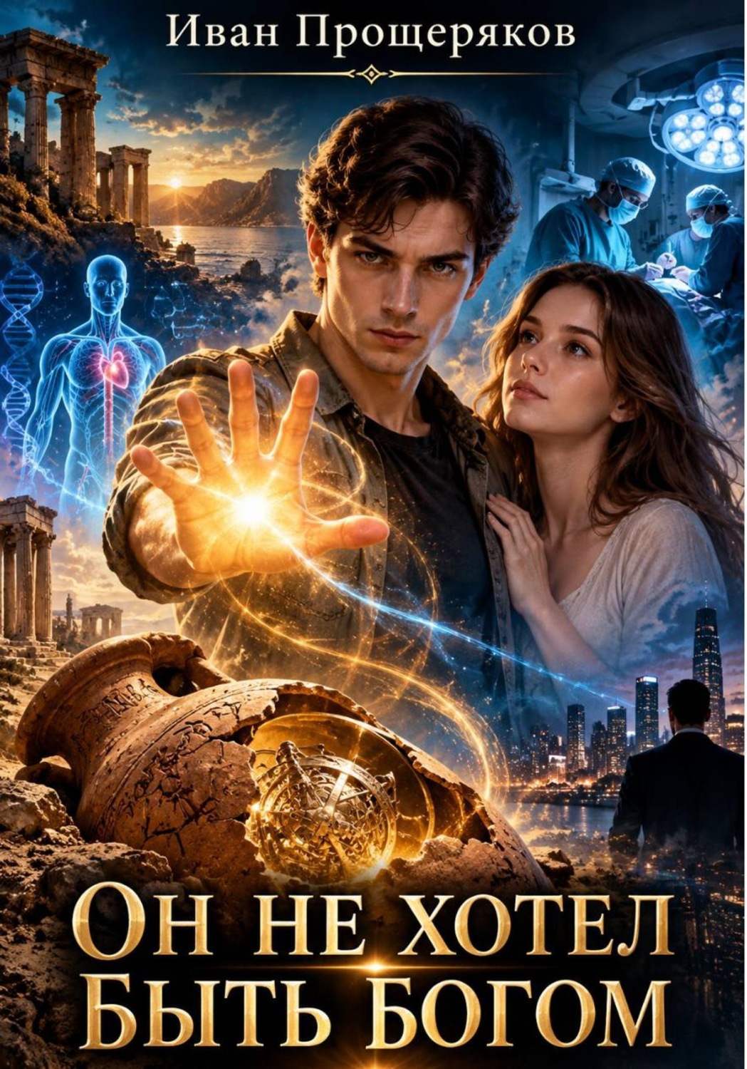 Обложка книги «Он не хотел быть богом»