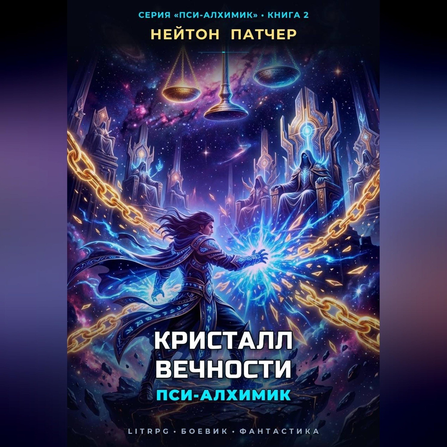 Обложка книги «Пси-Алхимик: Кристалл Вечности»