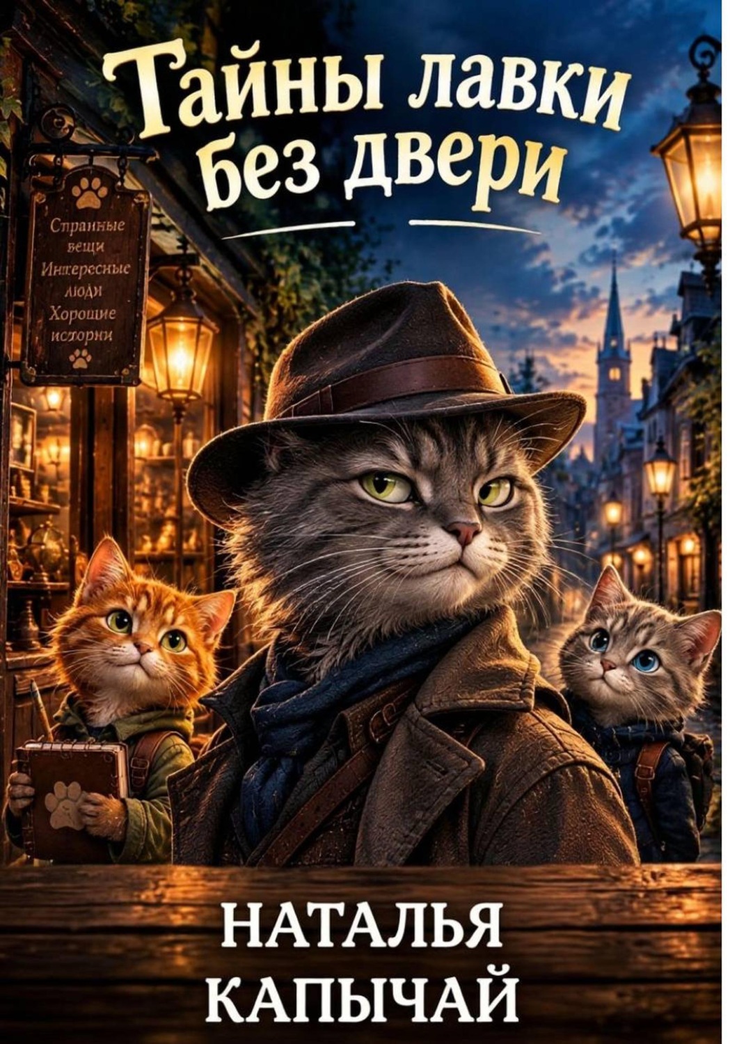 Обложка книги «Тайна лавки без двери»