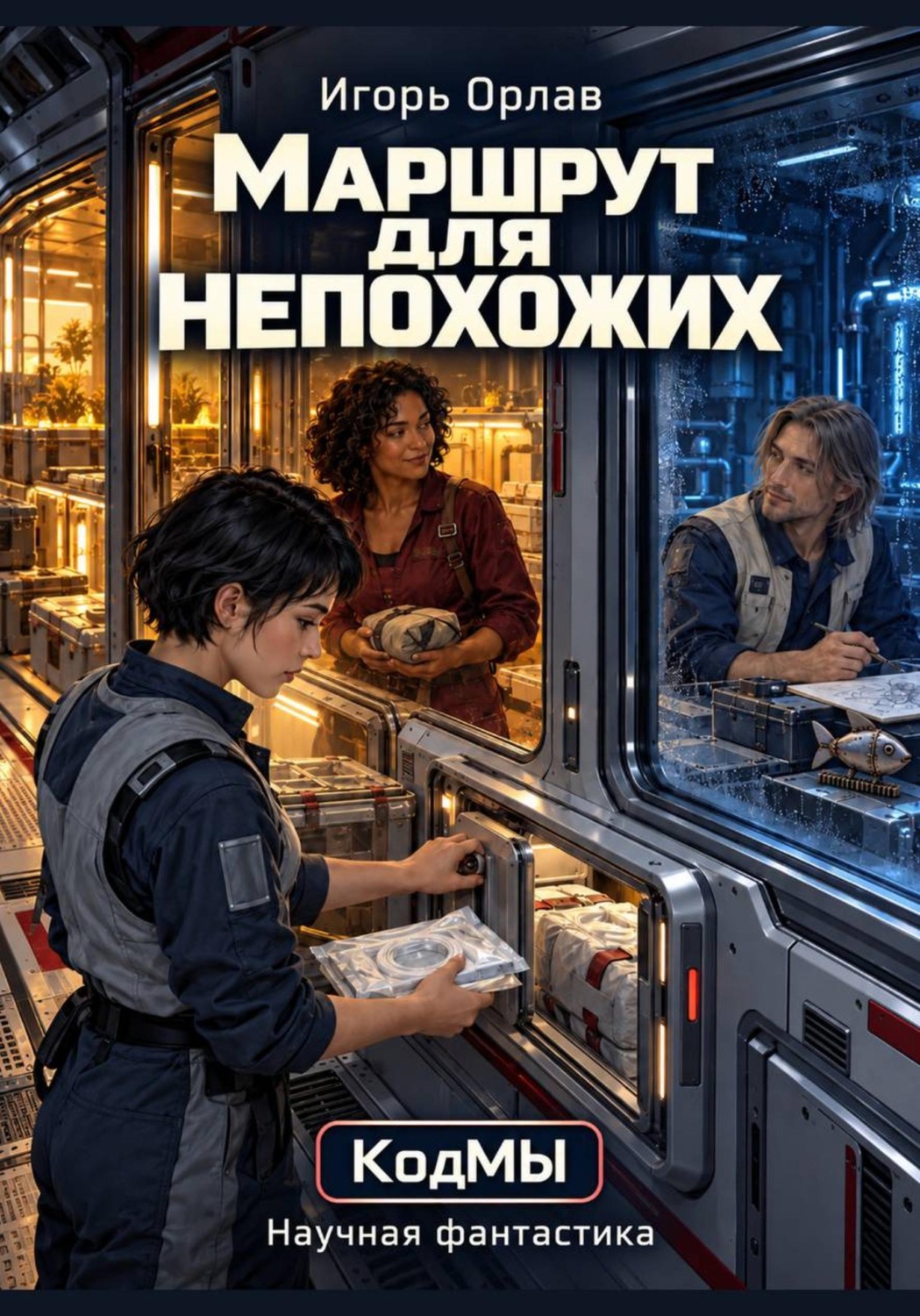 Обложка книги «Маршрут для непохожих»