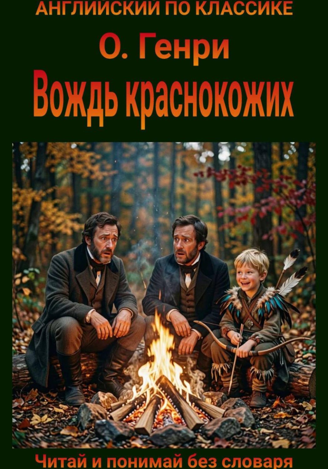Обложка книги «Вождь краснокожих. Англо-русская билингва»