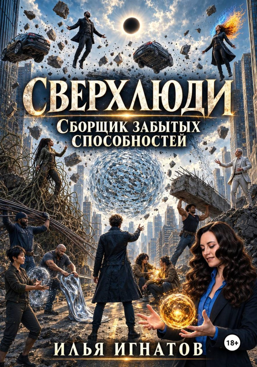 Обложка книги «Сверхлюди. Сборщик забытых способностей»