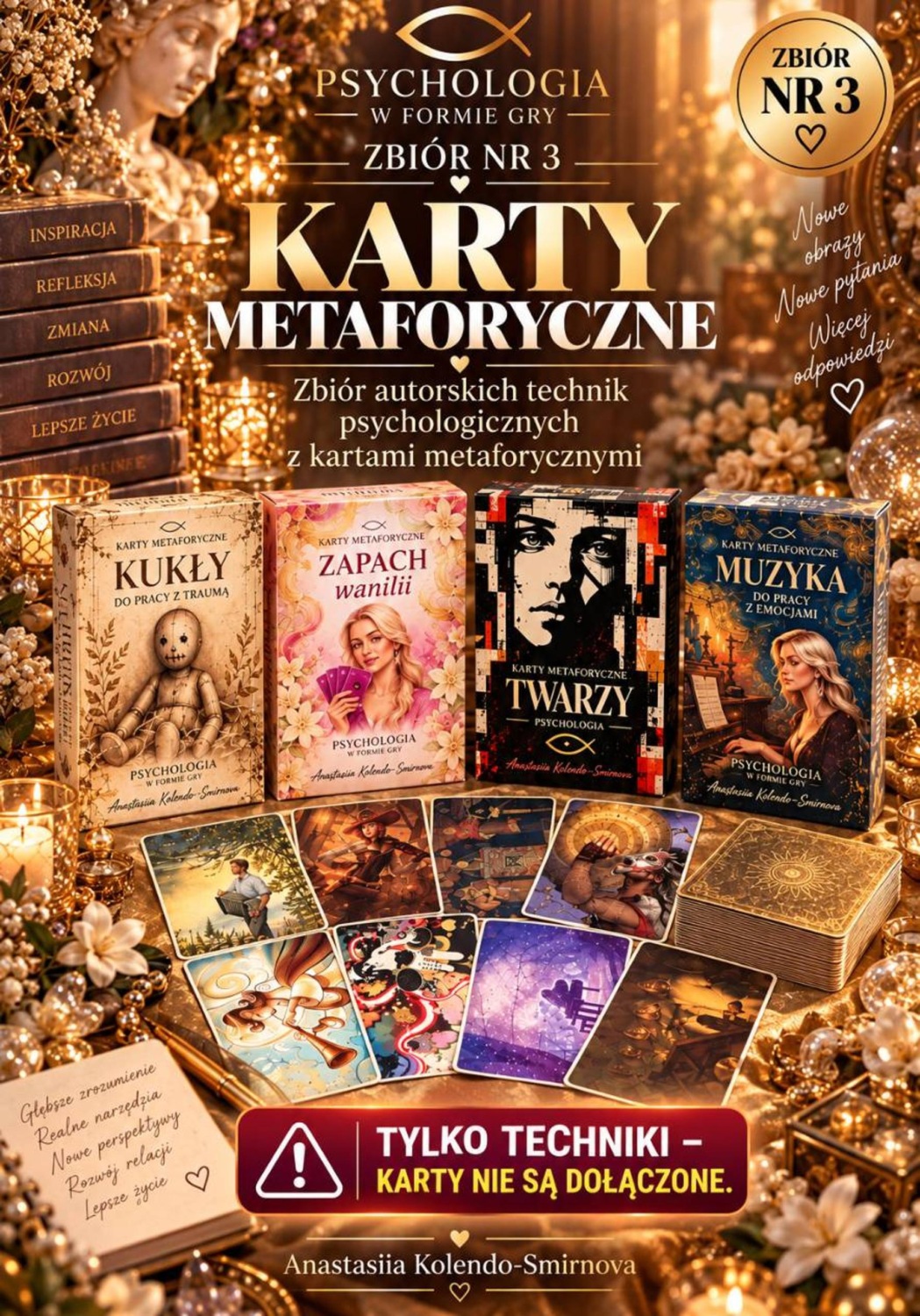 Обложка книги «Karty metaforyczne. Zbiór nr 3»