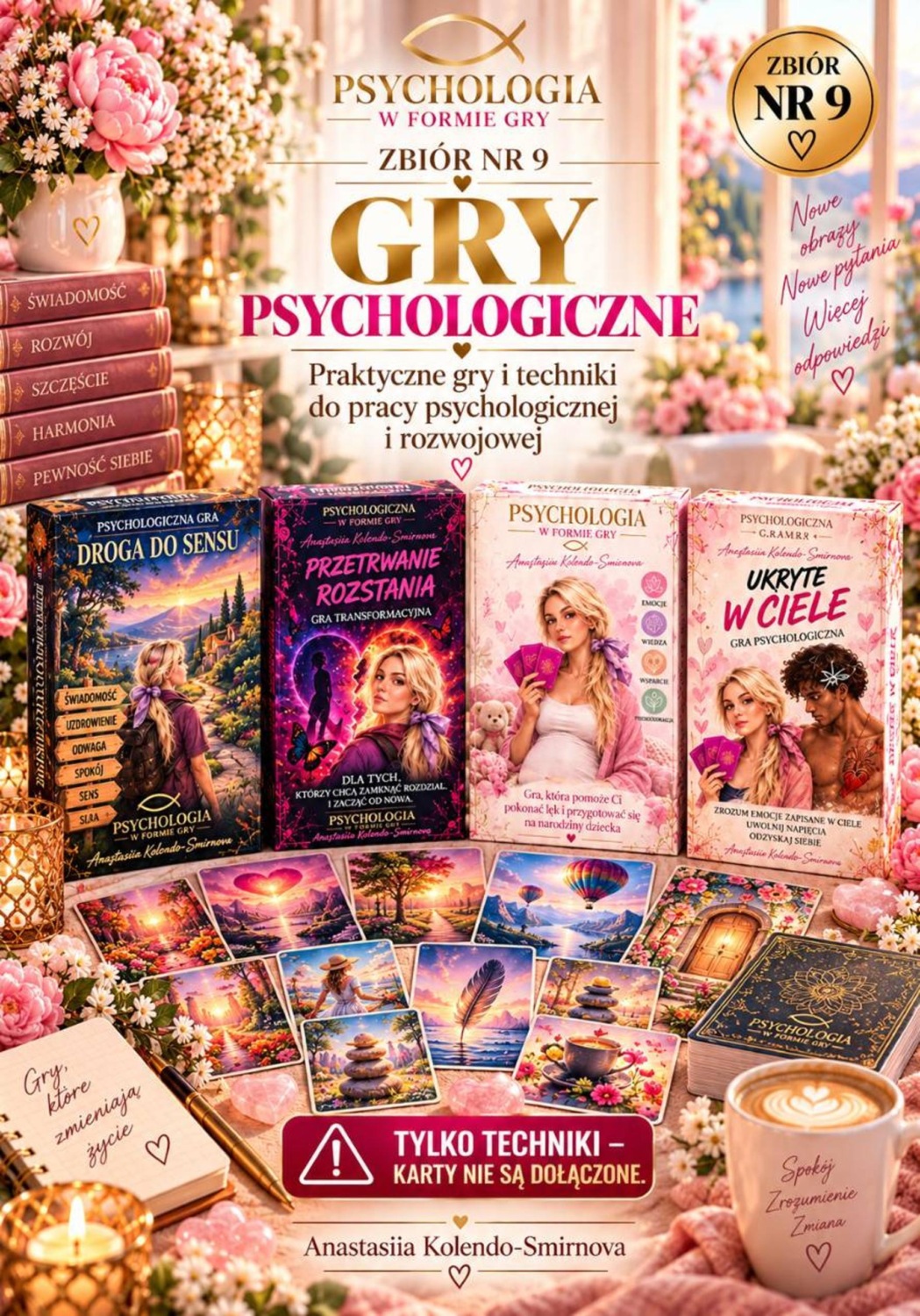 Обложка: Gry psychologiczne. Zbiór nr 9