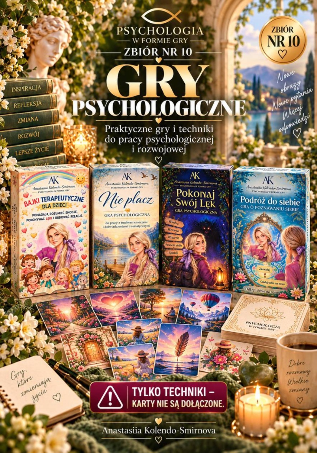 Обложка: Gry psychologiczne. Zbiór nr 10