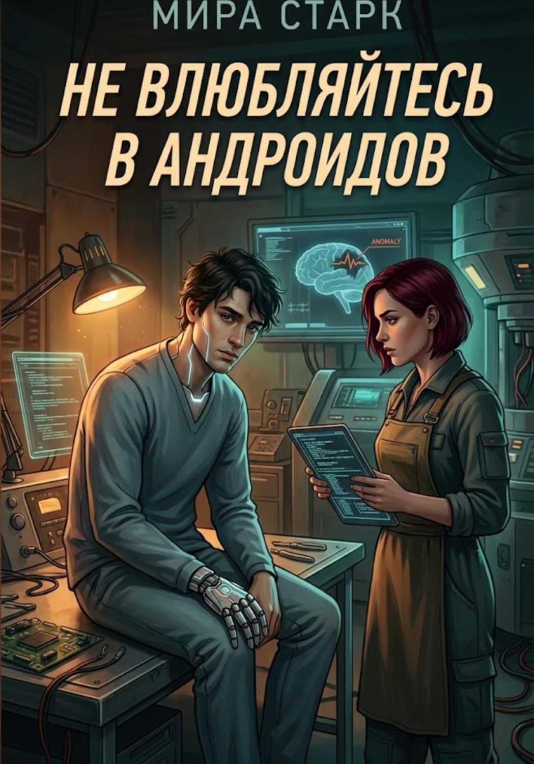 Обложка книги «Не влюбляйтесь в андроидов»