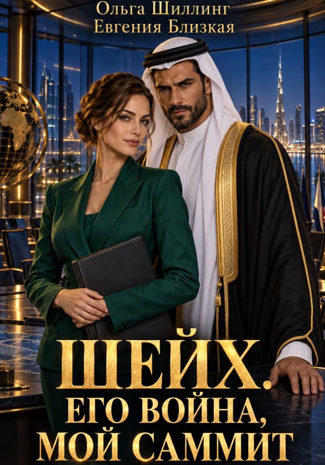 Обложка книги «Шейх. Его война, мой саммит»