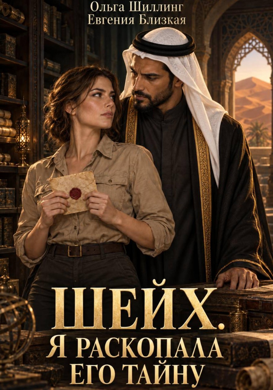 Обложка книги «Шейх. Я раскопала его тайну»
