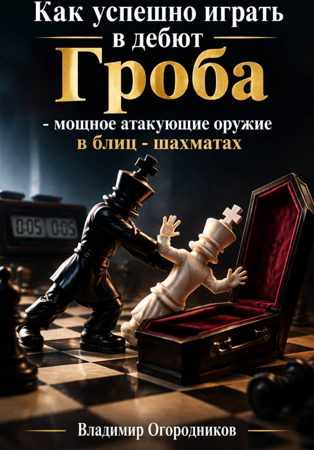 Обложка книги «Как успешно играть дебют Гроба – мощное атакующее оружие в блиц-шахматах»