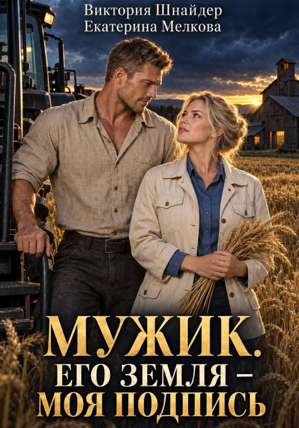 Обложка книги «Мужик. Его земля — моя подпись»