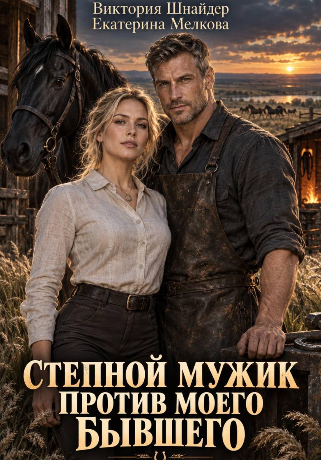 Обложка книги «Степной мужик против моего бывшего»