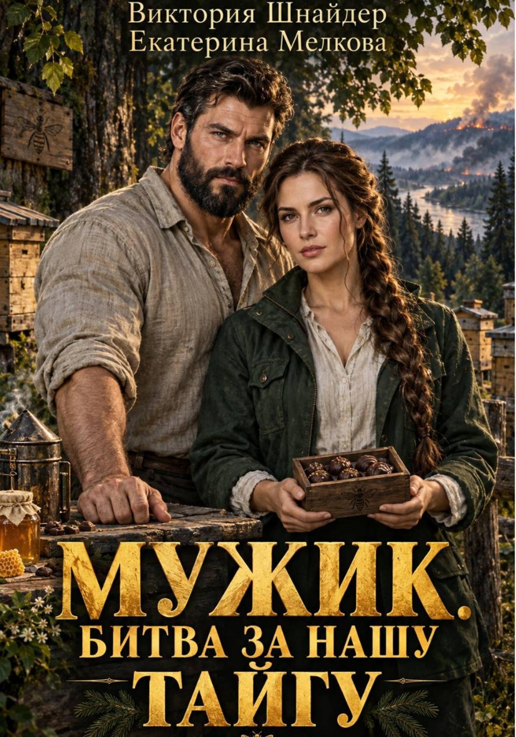 Обложка книги «Мужик. Битва за нашу тайгу»