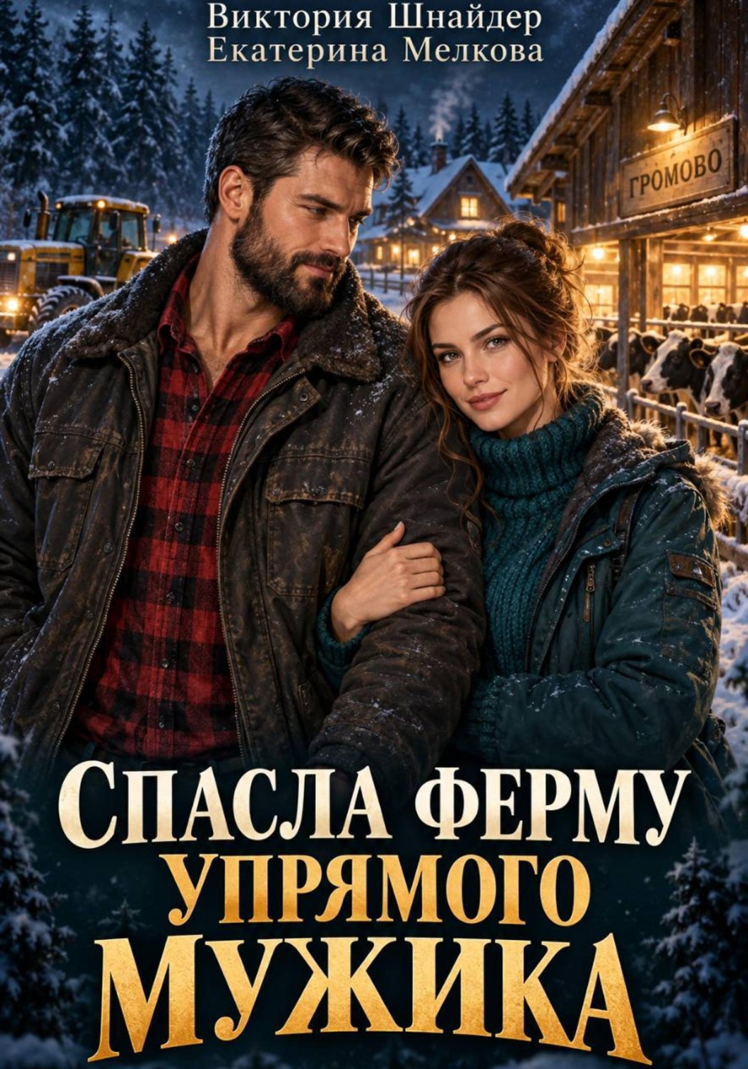 Обложка книги «Спасла ферму упрямого мужика»