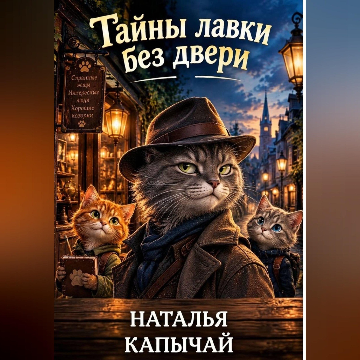 Обложка книги «Тайна лавки без двери»