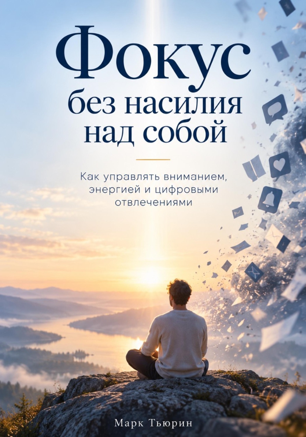 Обложка: Фокус без насилия над собой: Как управлять вниманием, энергией и цифровыми отвлечениями