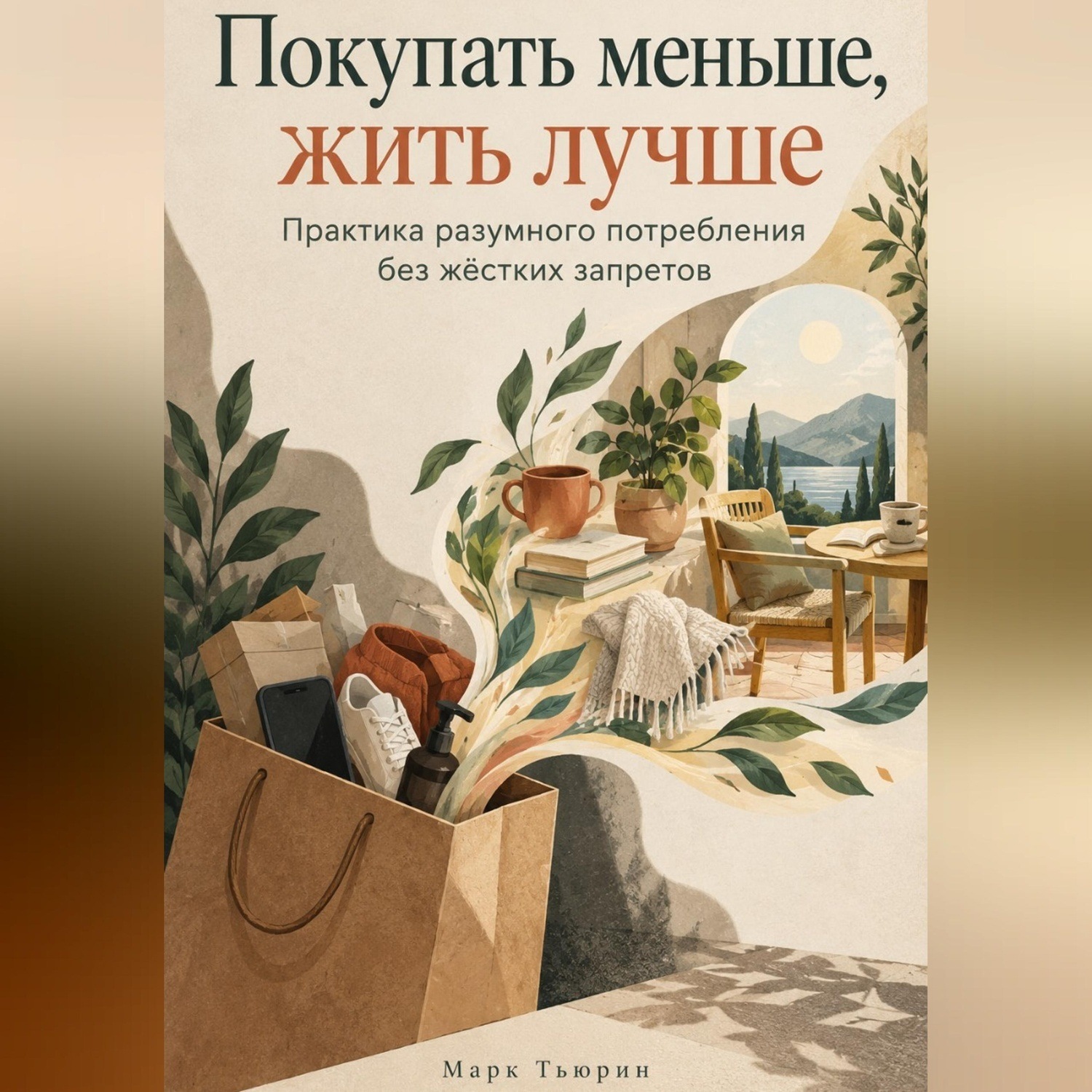 Обложка книги «Покупать меньше, жить лучше. Практика разумного потребления без жёстких запретов»