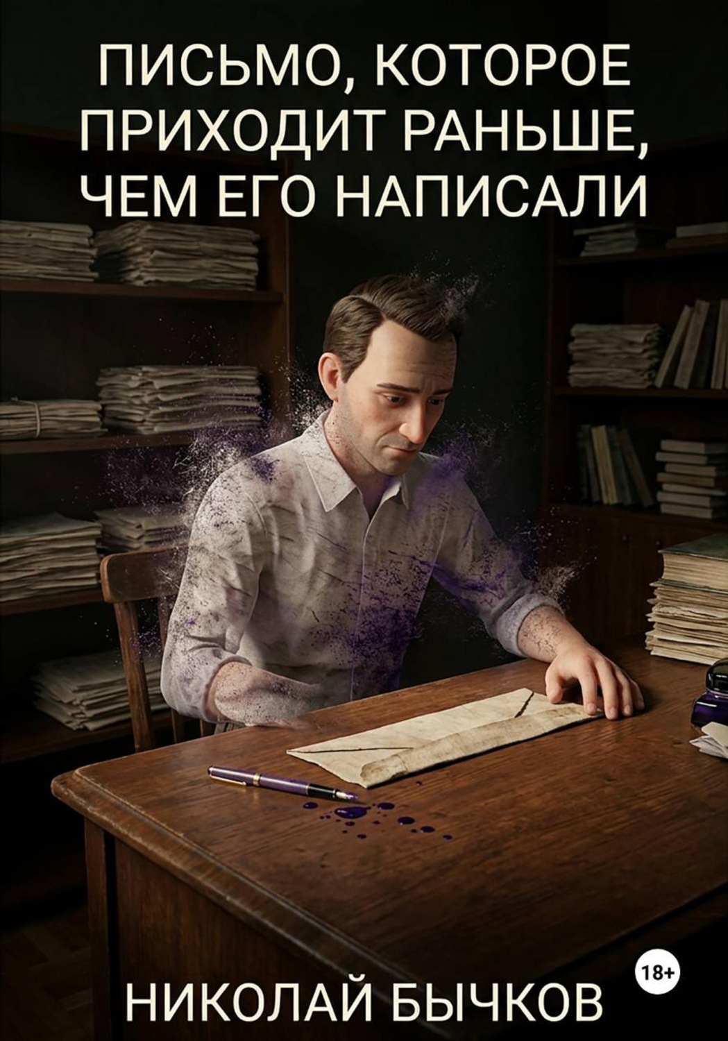 Обложка книги «Письмо, которое приходит раньше, чем его написали»