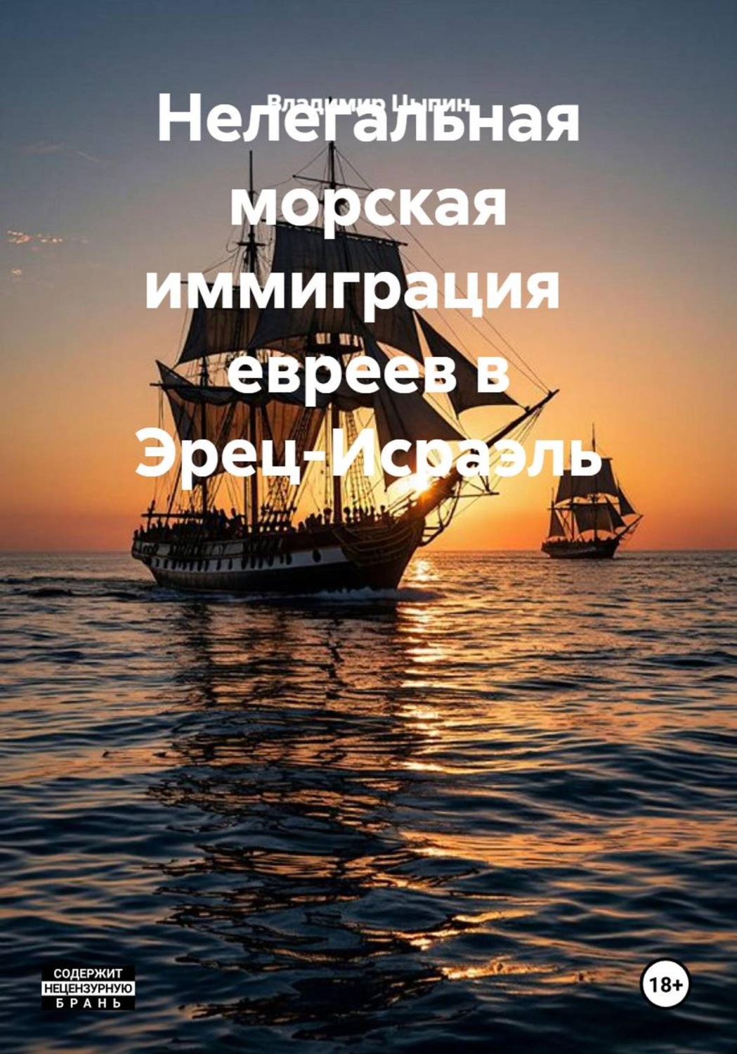 Обложка книги «Нелегальная морская иммиграция евреев в Эрец-Исраэль»