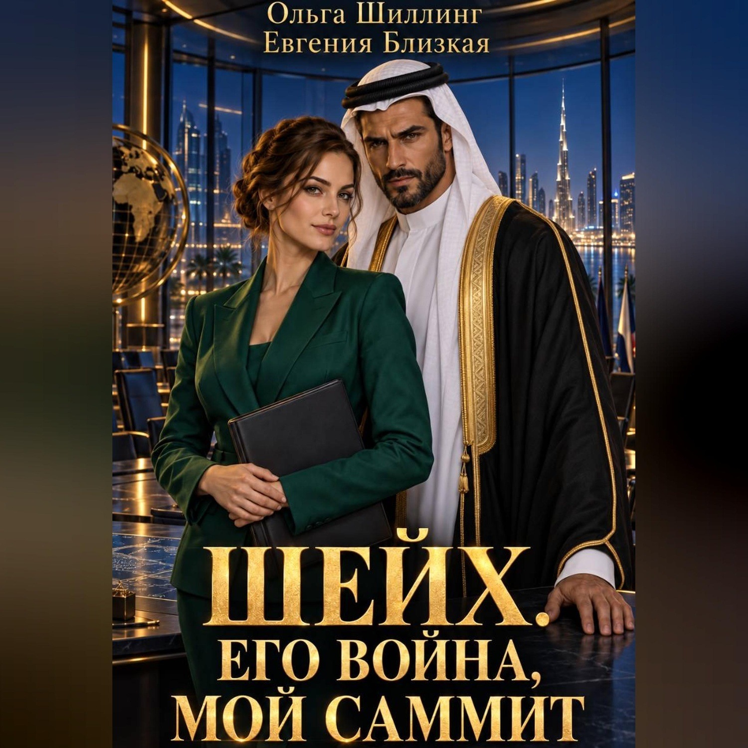 Обложка книги «Шейх. Его война, мой саммит»