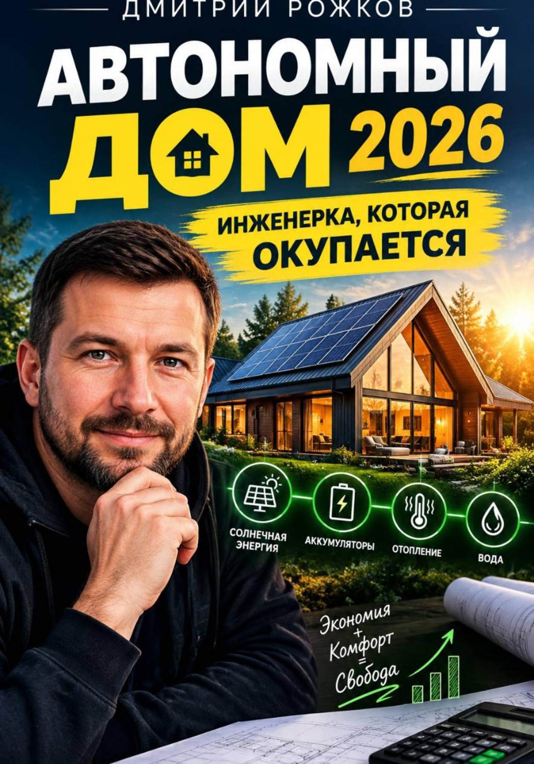 Обложка книги «Автономный дом 2026. Инженерка, которая окупается»
