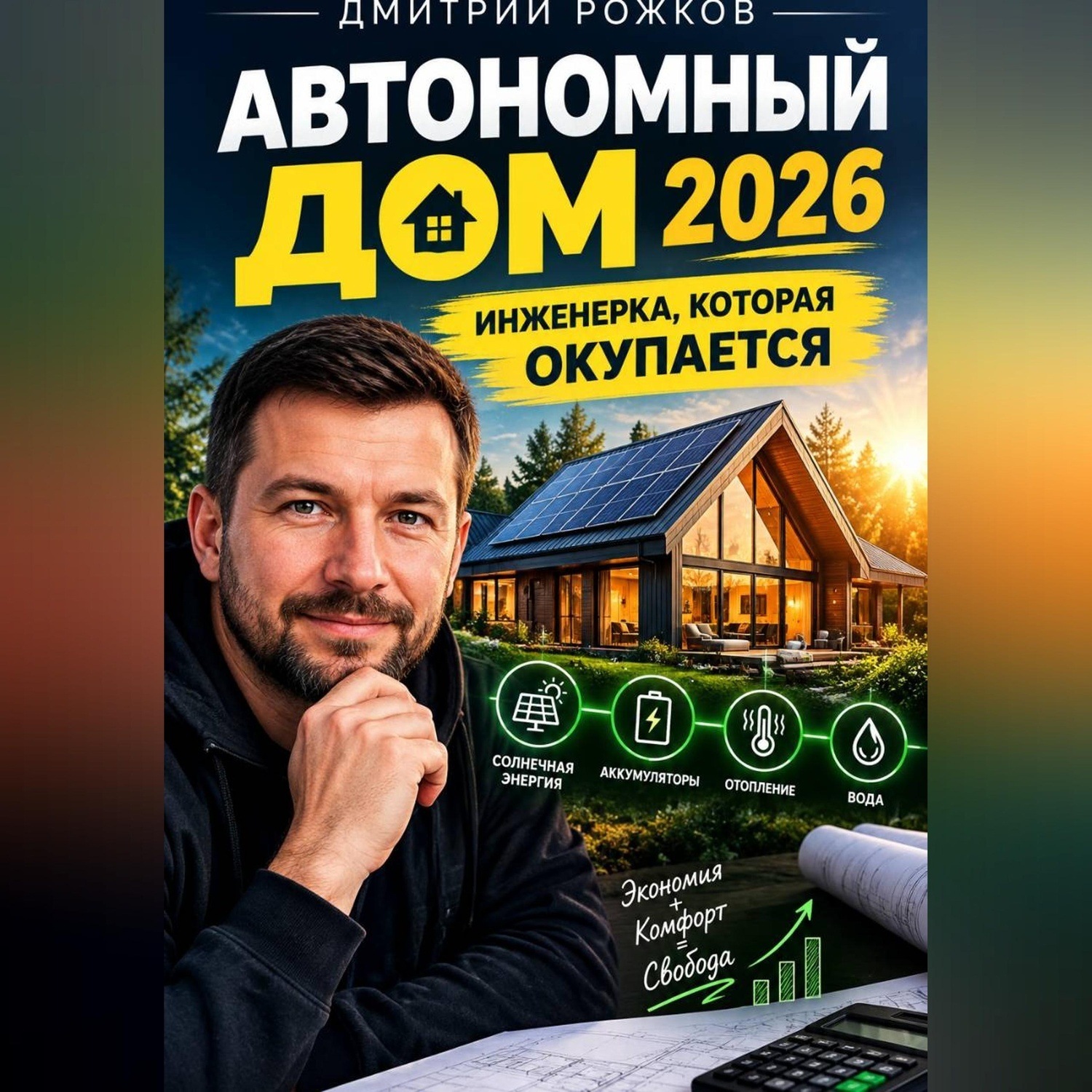 Обложка книги «Автономный дом 2026. Инженерка, которая окупается»