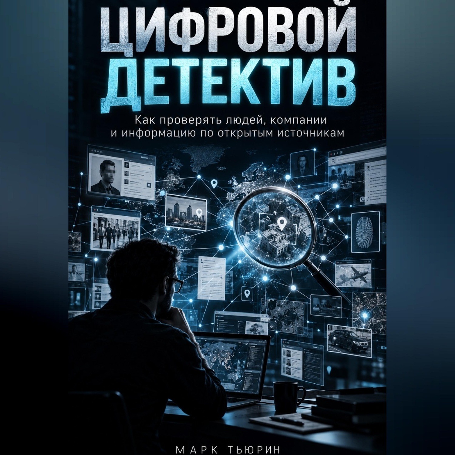 Обложка книги «Цифровой детектив: Как проверять людей, компании и информацию по открытым источникам»