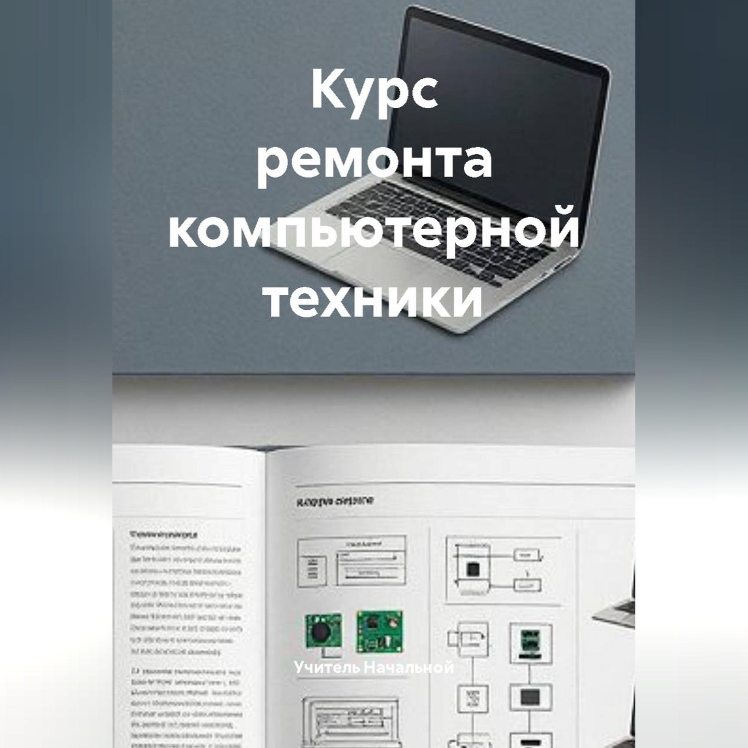 Обложка книги «Курс ремонта компьютерной техники»