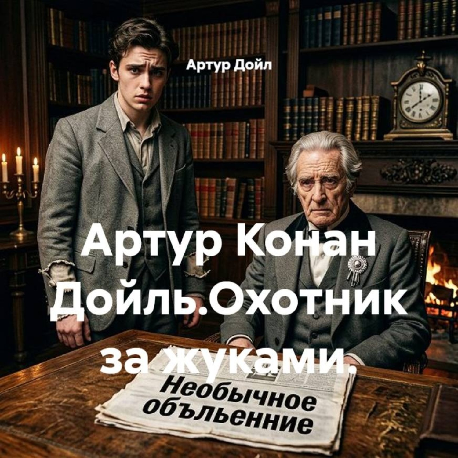 Обложка книги «Артур Конан Дойль.Охотник за жуками.»