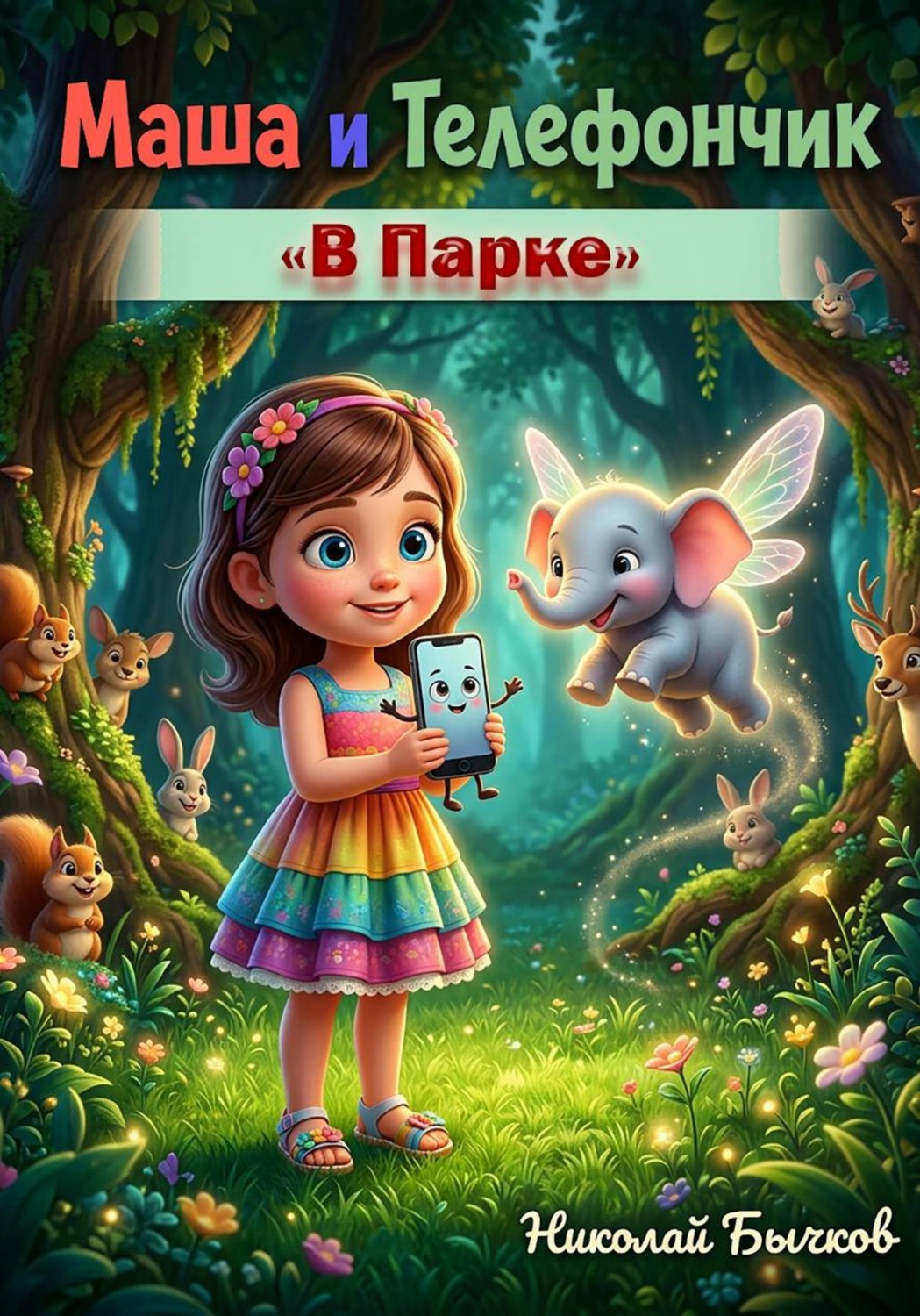 Обложка книги «Маша и Телефончик в Парке»