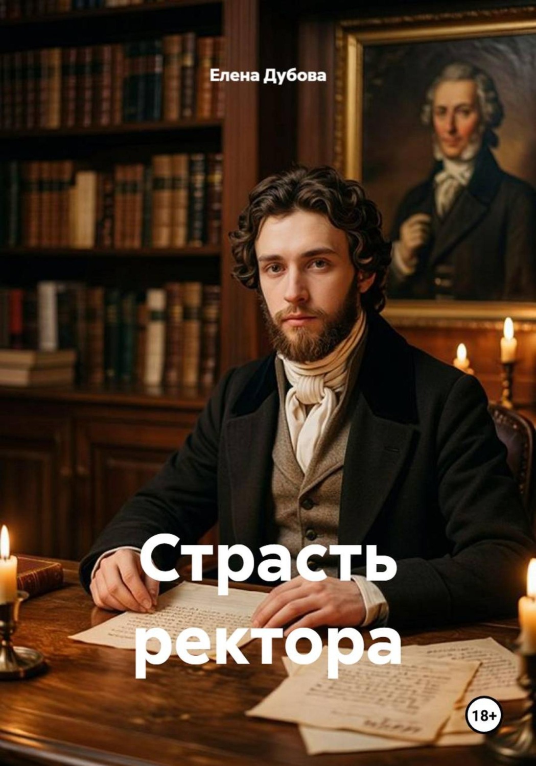 Обложка книги «Страсть ректора»