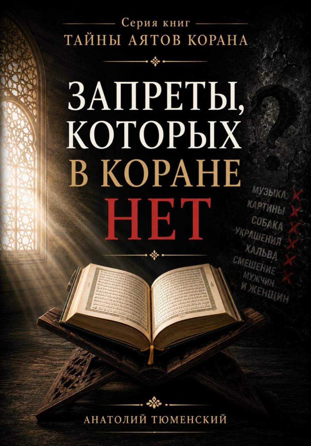 Обложка: Тайны аятов Корана: Запреты, которых в Коране НЕТ