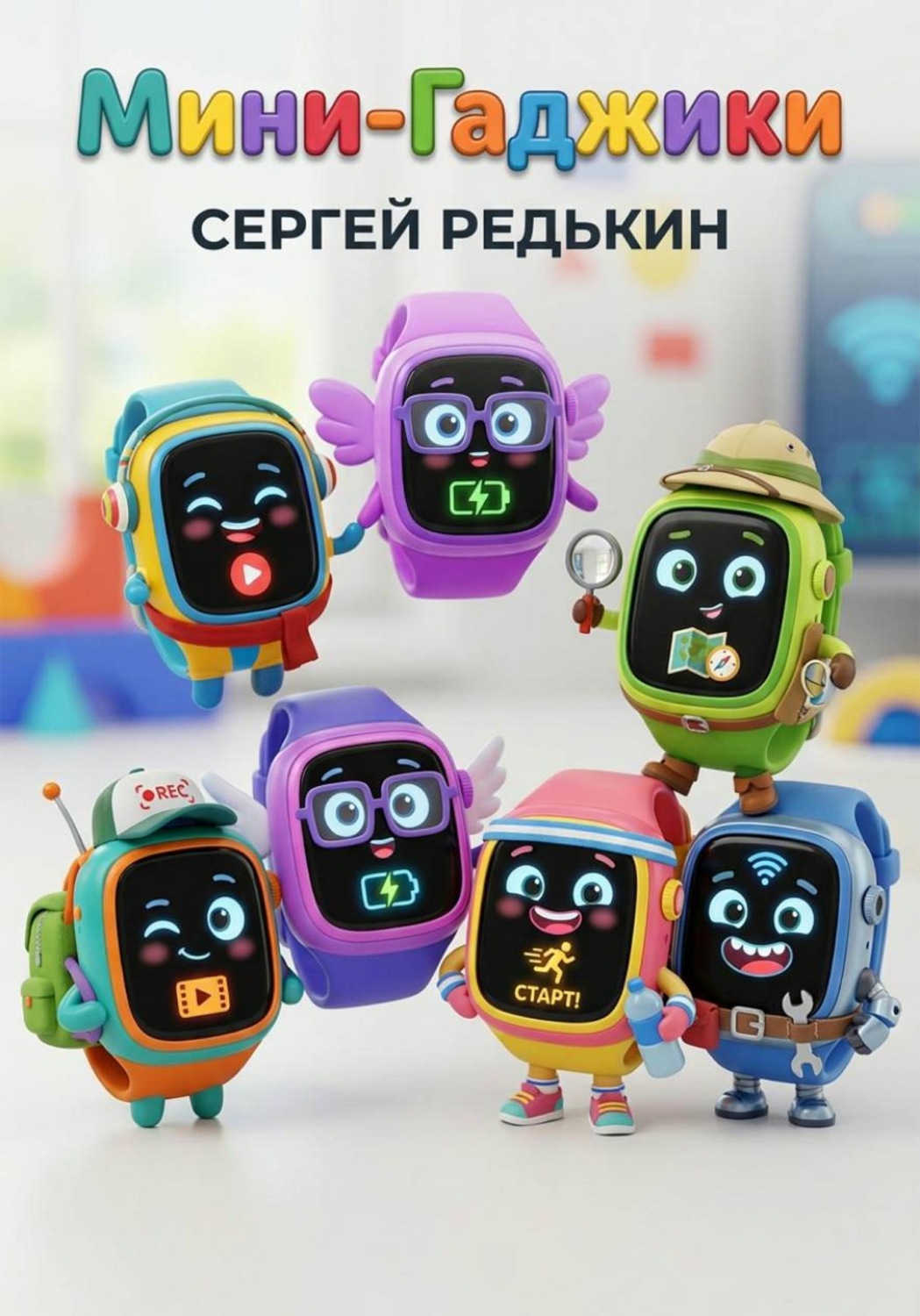 Обложка книги «Мини-Гаджики»